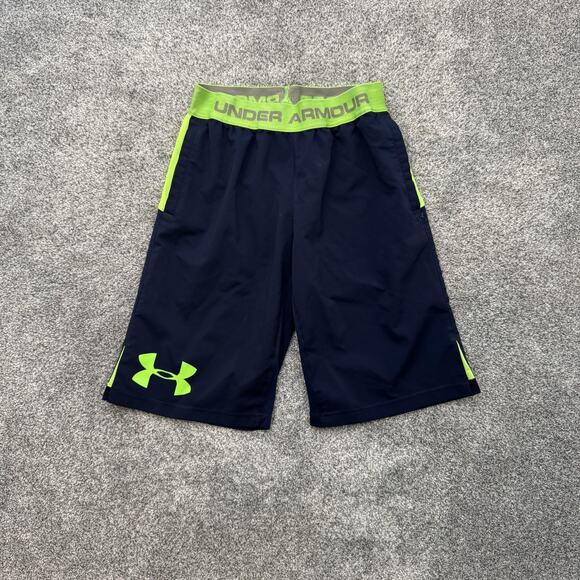 Under Armour Shorts Boys Medium Athletic Combine Training 26x11.5 - Picture 1 of 13